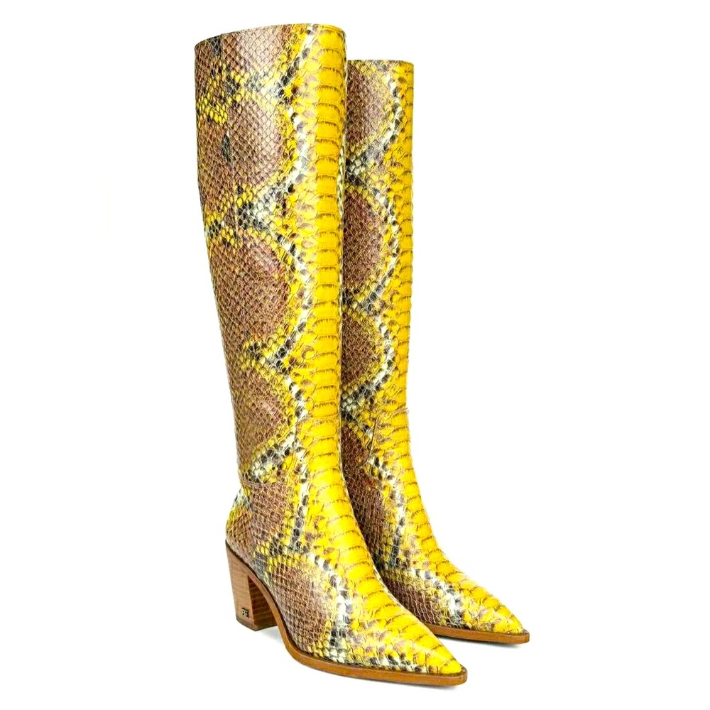Sam Edelman Lindsey Snakeskin boots